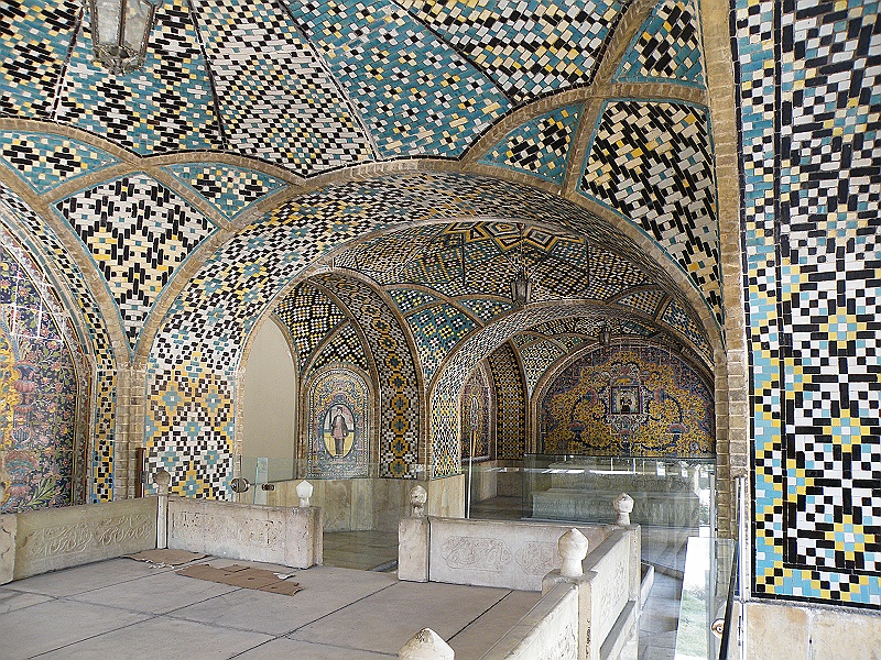 DSCF8209.JPG - Audience hall of Golestan Palace Complex